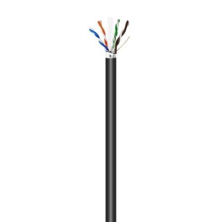 Aisens Bobina de Cable de Red Exterior Cat.6 FTP AWG24 100m Negro Aisens Bobina de Cable de Red Exterior Cat.6 FTP AWG24 100m Negro